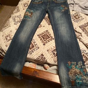 Cowgirl Tuff Jeans 33x37